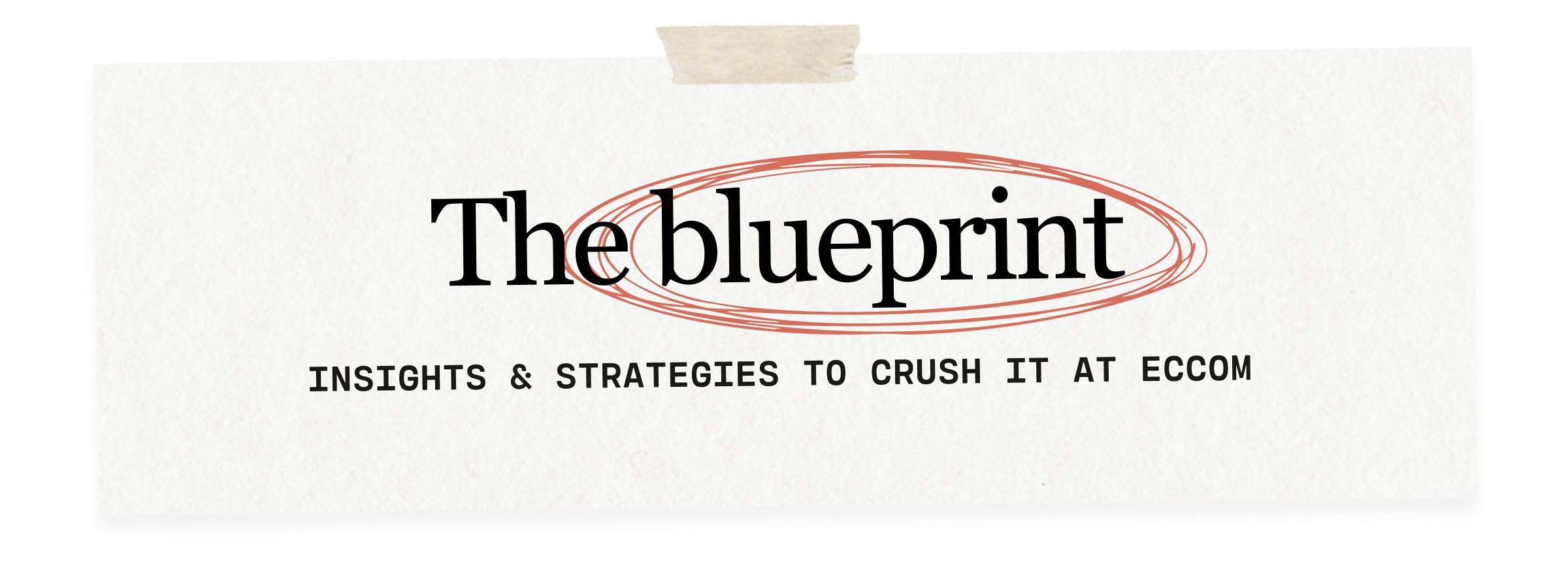 The blueprint