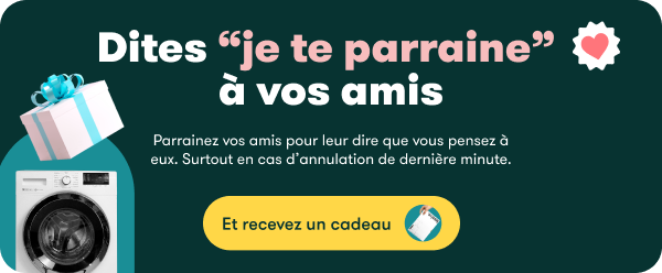 Dites je te parraine à vos amis. Parrainez vos amis pour leur dire que vous pensez à eux.