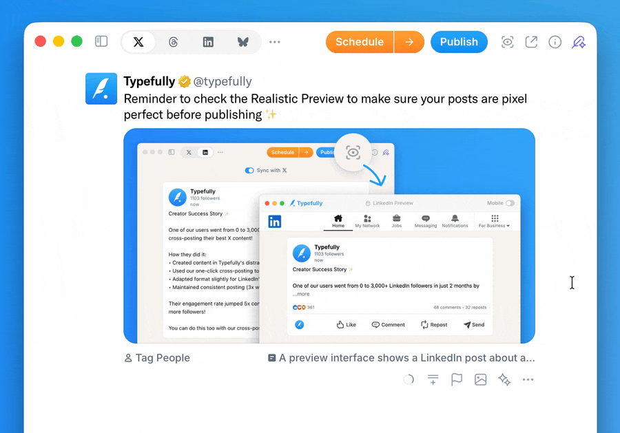 Publishing across multiple platforms