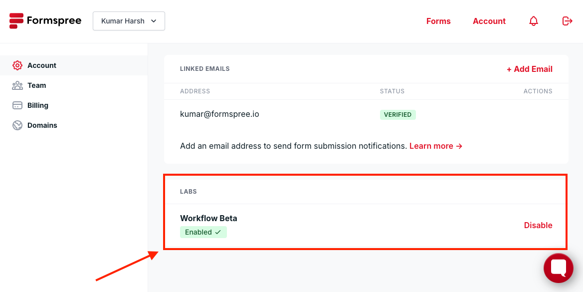 Image: https://userimg-assets.customeriomail.com/images/client-env-102604/1762374752010_formspree_workflows_01K9AVH5Y6YK92WS1PWC05MXGV.png