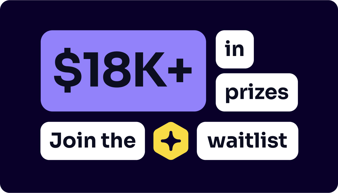 Uxcel PM AI waitlist with $18,000 in prizes