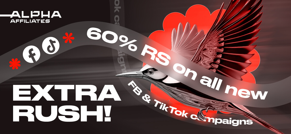 Facebook & TikTok Extra Rush promo