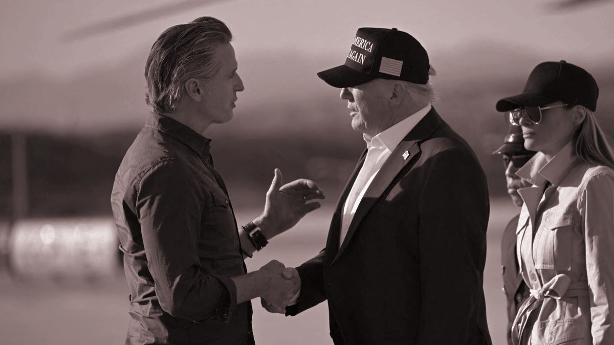 Newsom’s Trump Lifeline