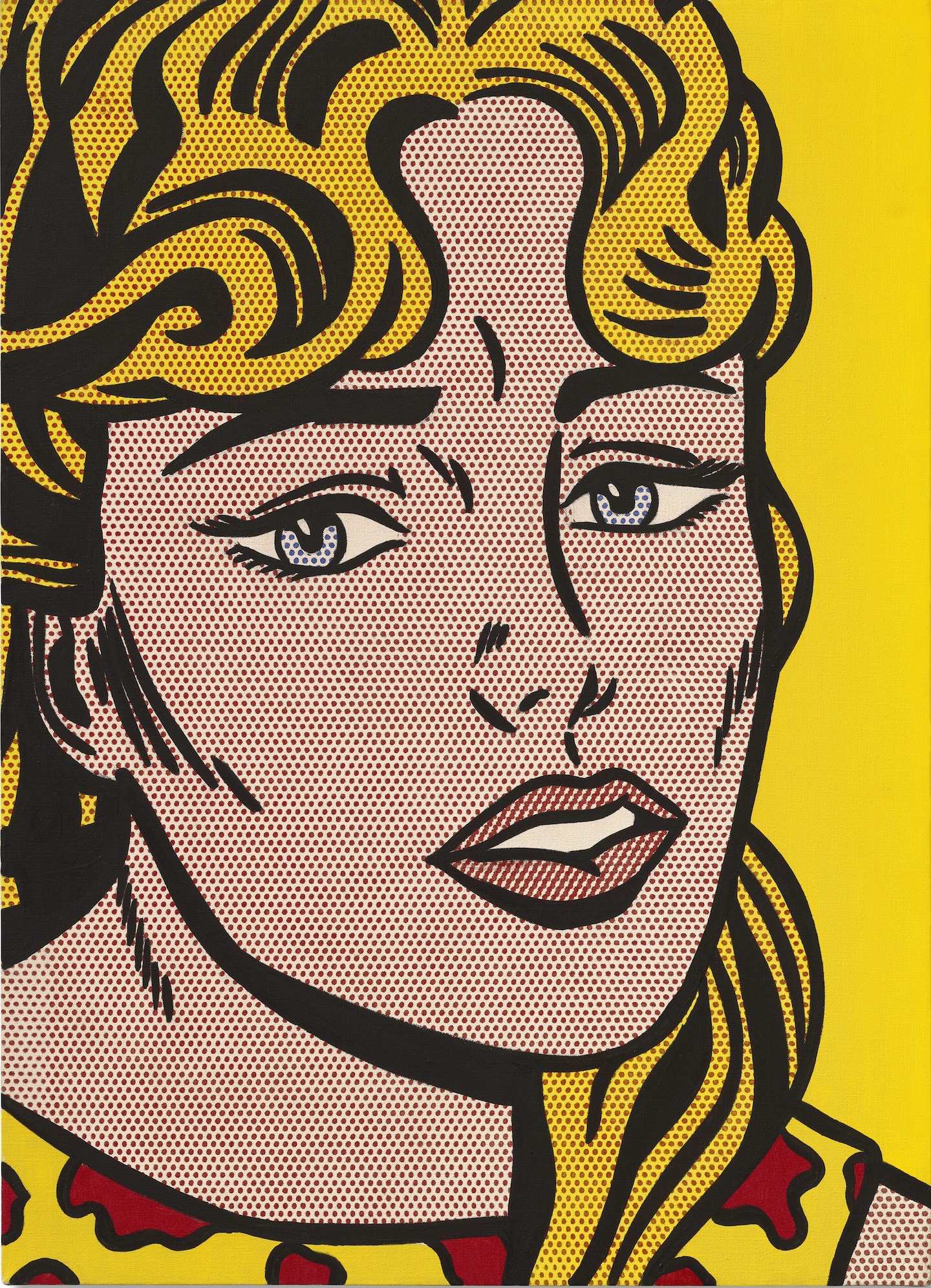 Roy Lichtenstein, Anxious Girl (1964). Photo: Courtesy of Christie’s