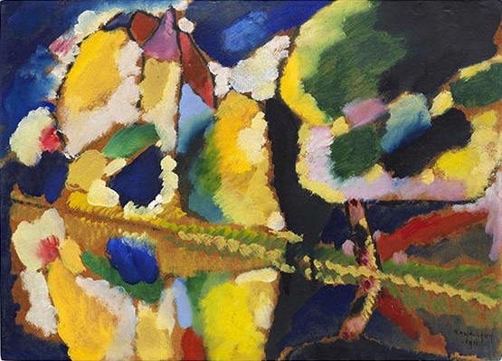 Wassily Kandinsky, Villa Seeburg am Staffelsee (1911). Photo: Courtesy of Ketterer Kunst