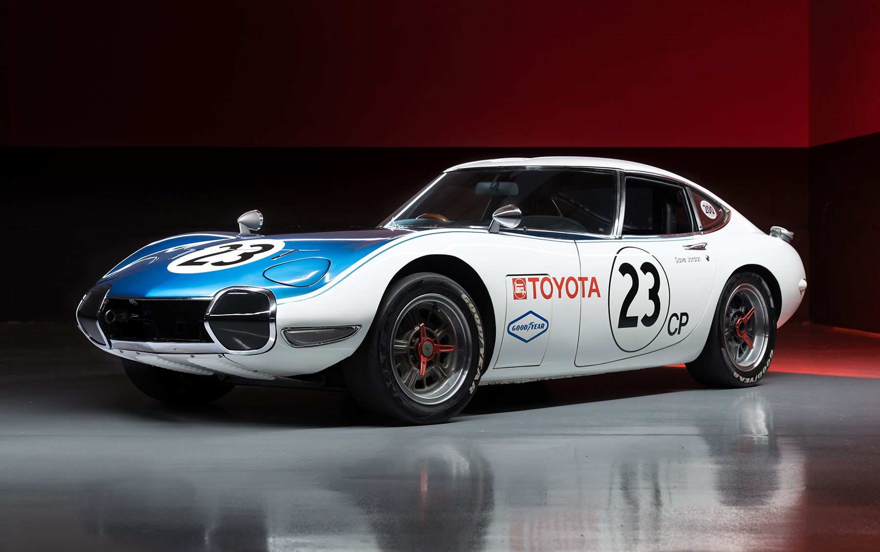 The 1967 Toyota-Shelby 2000 GT. Photo: Courtesy of Gooding Christie’s