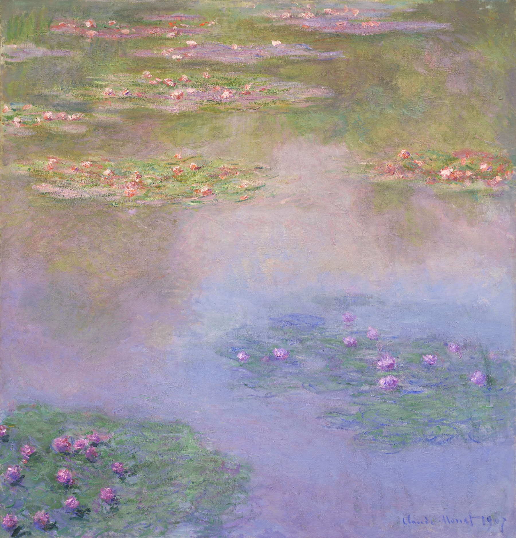 Claude Monet, Nymphéas (1907). Photo: Courtesy of Sotheby’s