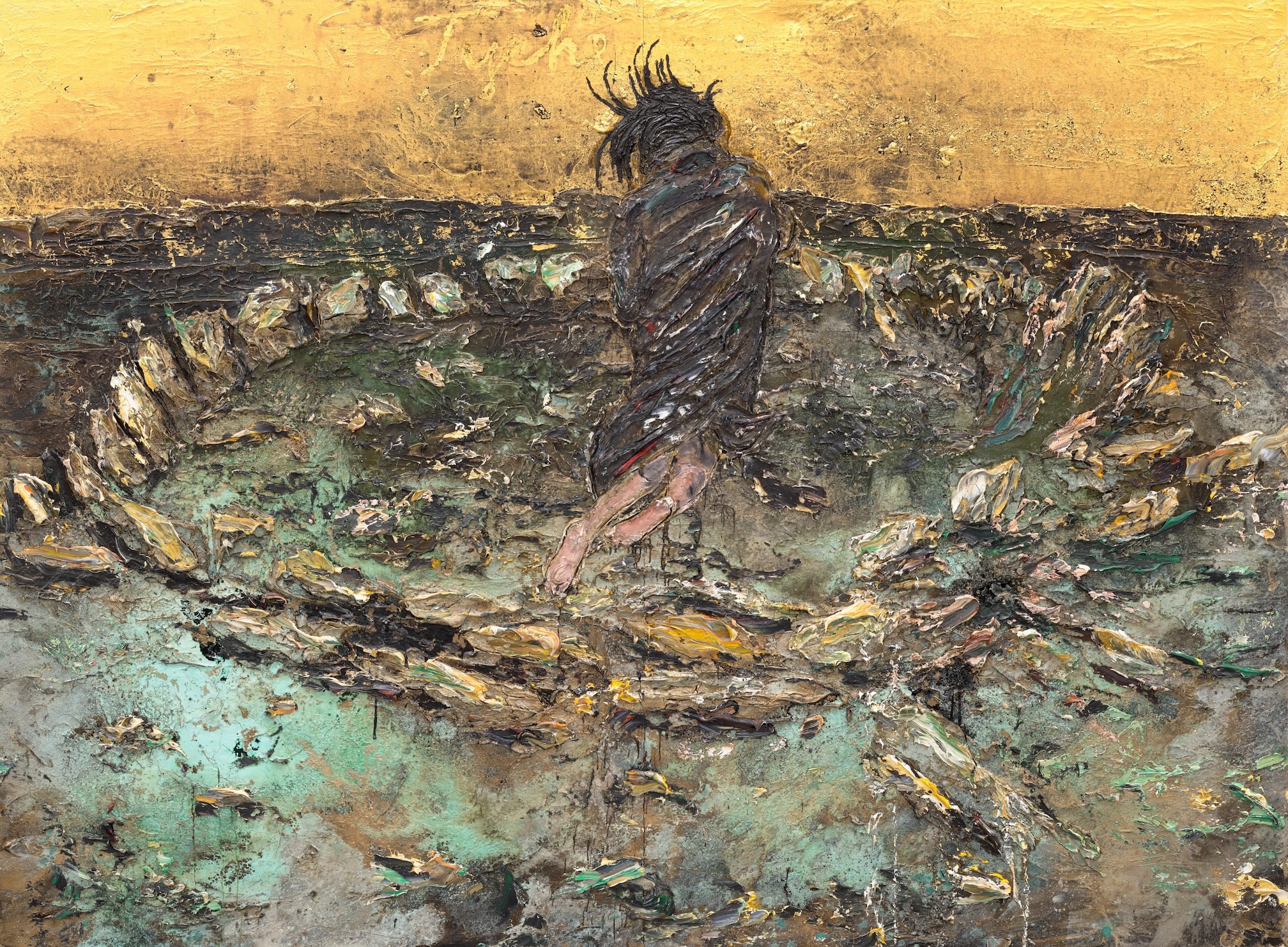 Anselm Kiefer, Tyche (2024). Photo: Nina Slavcheva/Courtesy of the artist and Gagosian