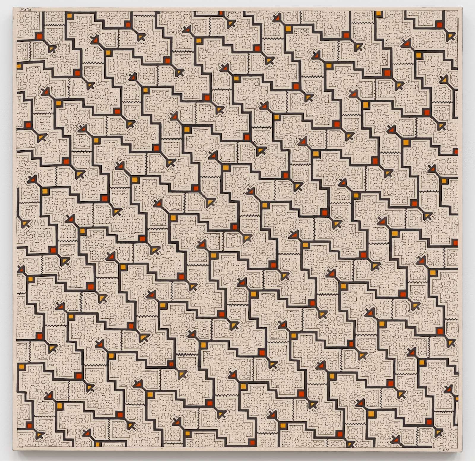 Sara Flores, Untitled (Punté Kené, 2026). Photo: Frankie Tyska/Courtesy
of White Cube