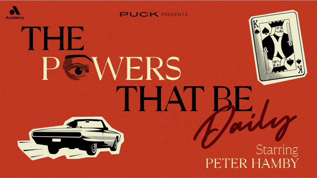 The Powers that Be Daily, Starring Peter Hamby