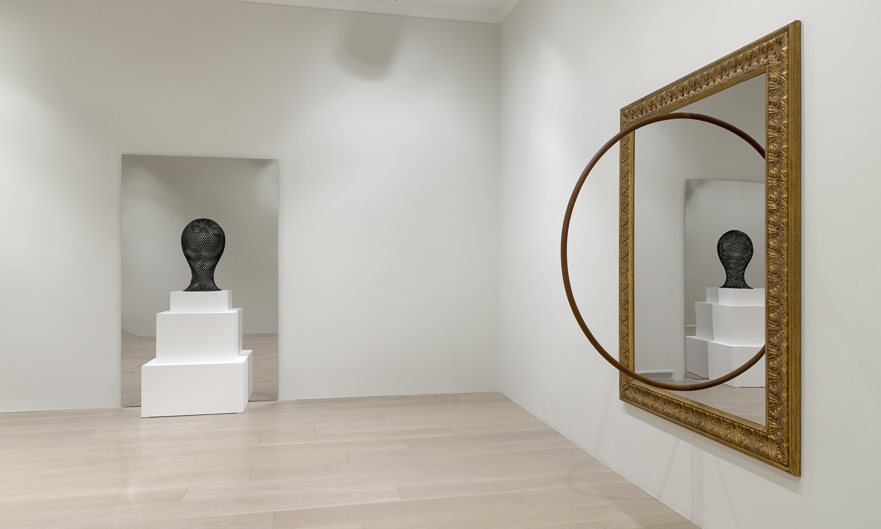 Installation view of Michelangelo Pistoletto: To Step Beyond, Lévy Gorvy Dayan, New York, 2025. Courtesy of Lévy Gorvy Dayan.