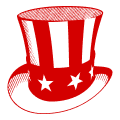 Uncle Sam Hat Illustration