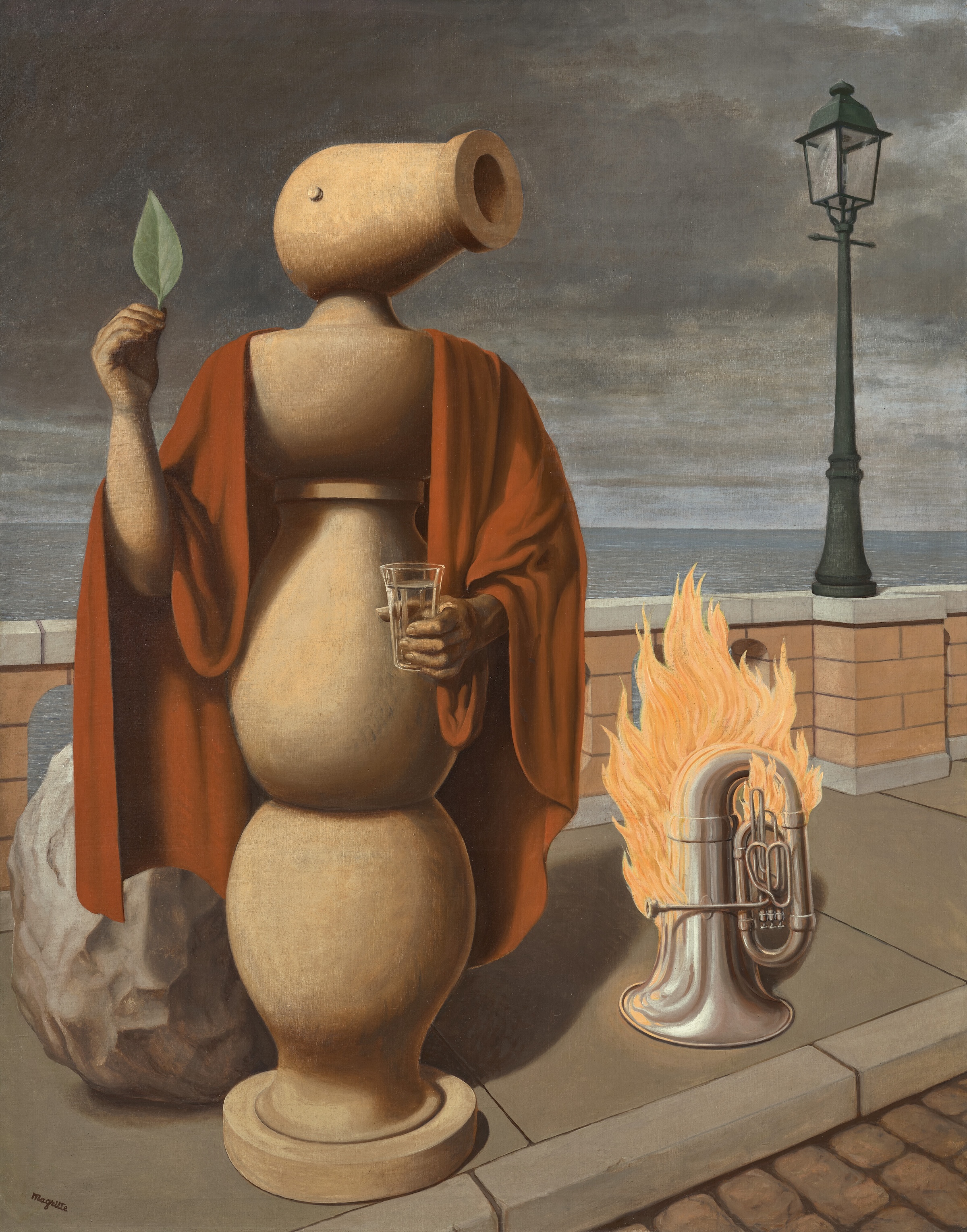 René Magritte, Les droits de l’homme (1947-48). Photo: Courtesy of Christie's