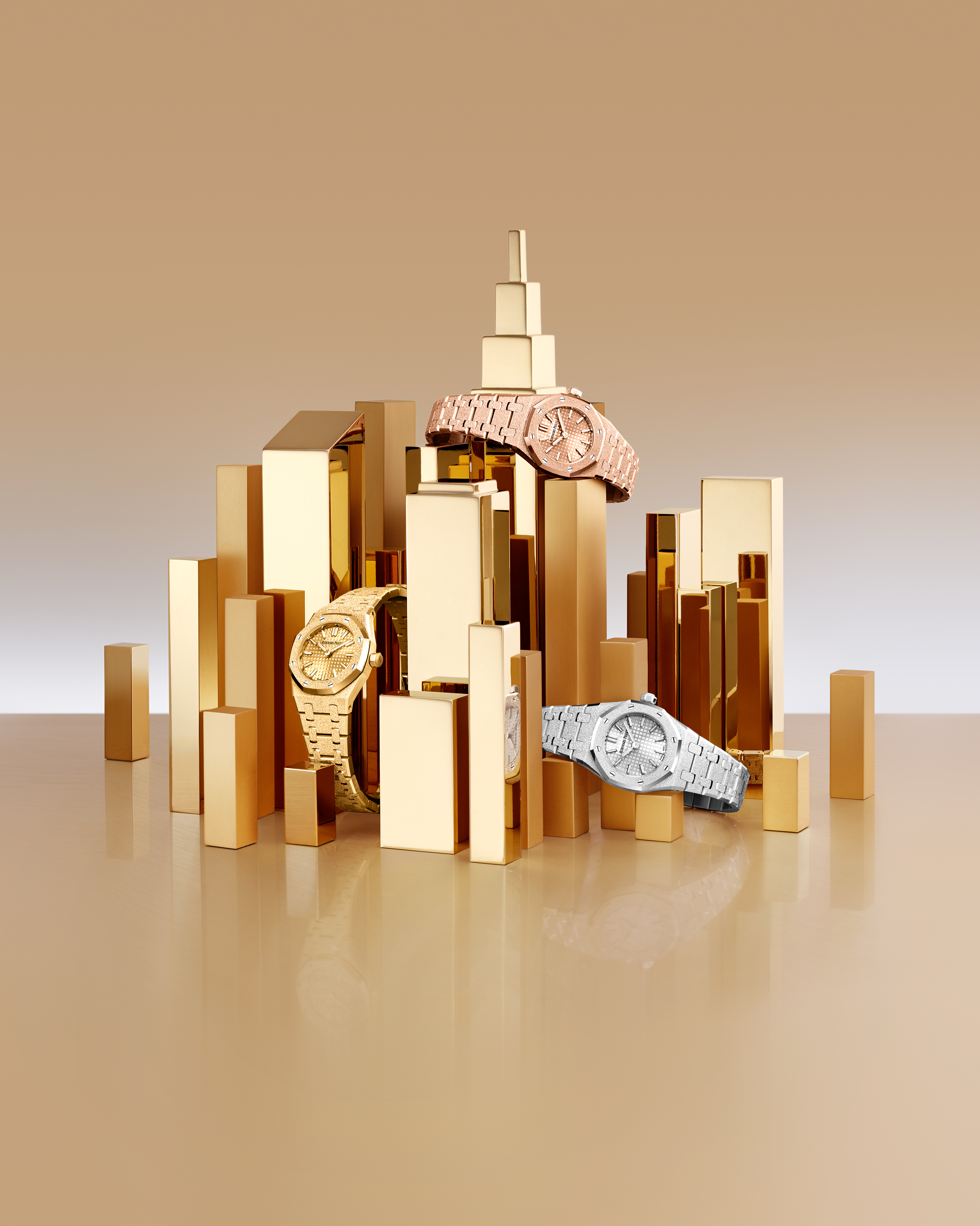 Royal Oak Minis. Photo: Courtesy of Audemars Piguet