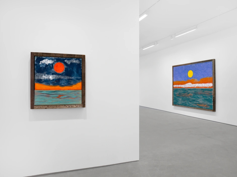 Installation view of Back Home / I Am… I Said by Alvaro Barrington at Sadie Coles HQ, London. Photo: Courtesy of Sadie Coles HQ