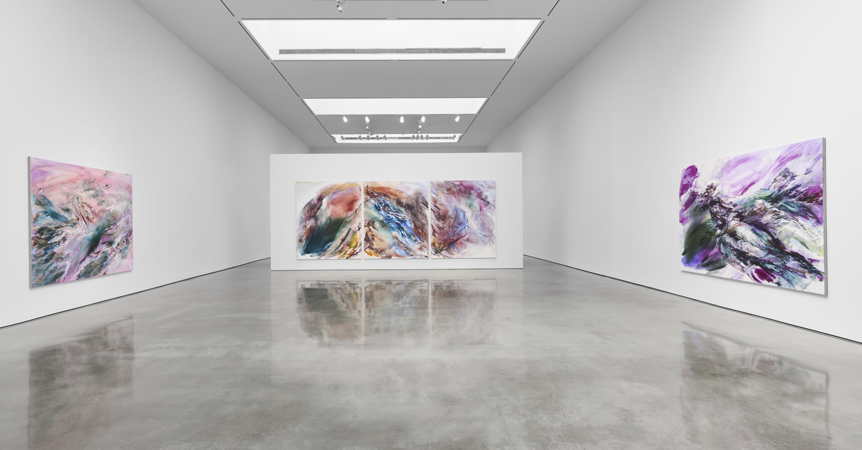 Installation view of Back Home / I Am… I Said by Alvaro Barrington at Sadie Coles HQ, London. Photo: Courtesy of Sadie Coles HQ
