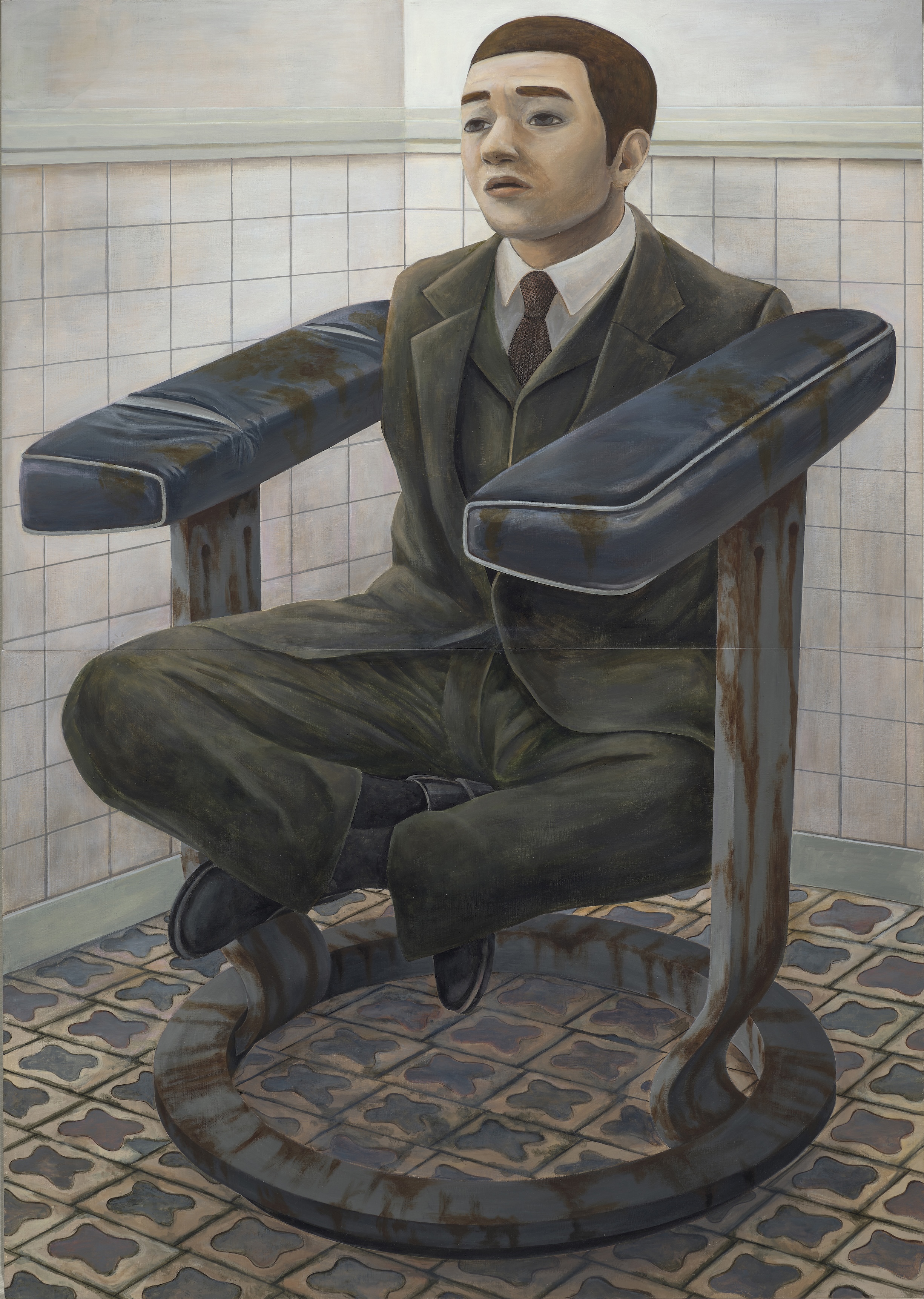 Tetsuya Ishida, General Manager's Chair in an Abaondoned Building (1996), estimated at HK$5 million. Photo: Courtesy of Bonhams