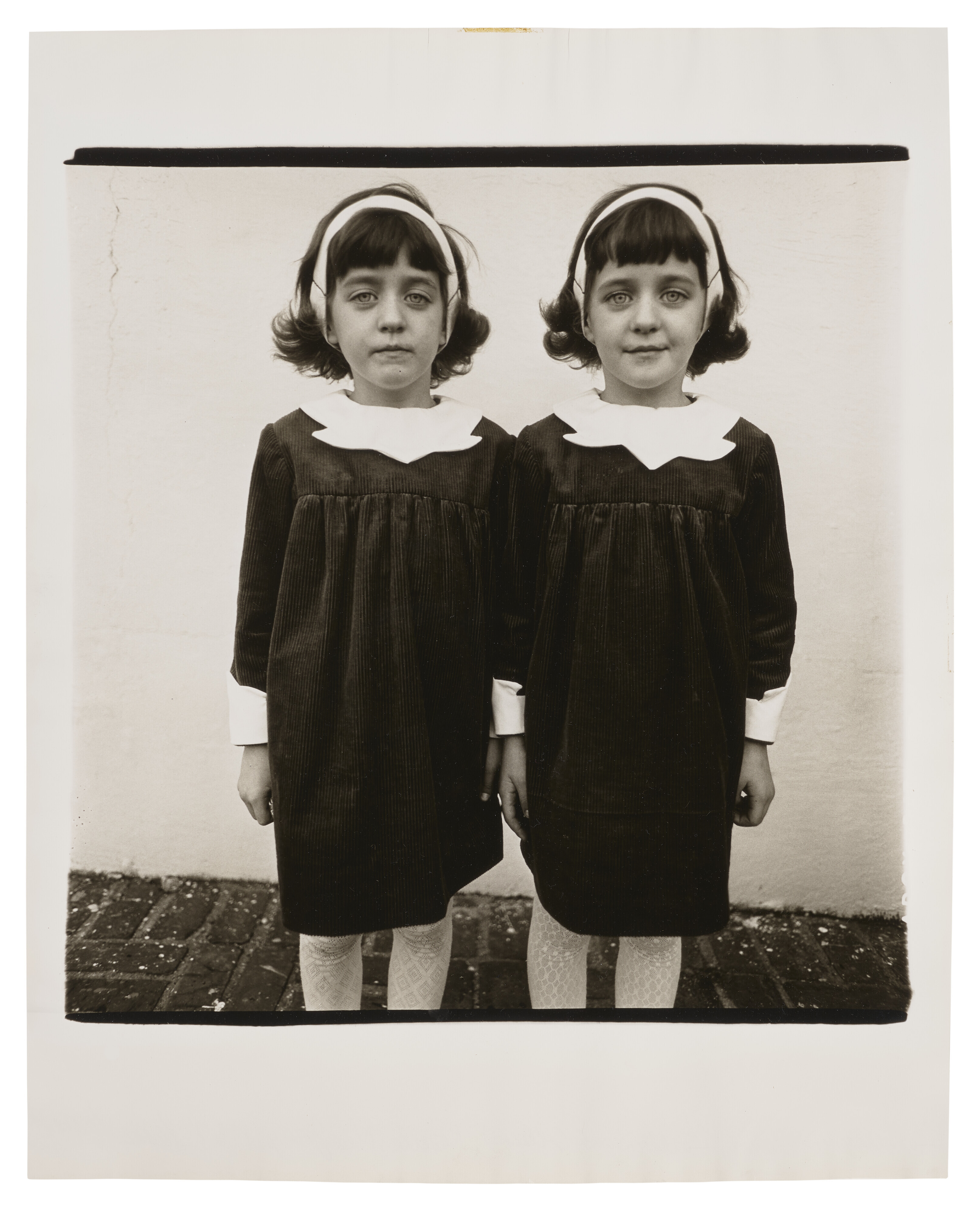 Diane Arbus, Identical Twins, Roselle, N.J. (1966). Photo: Christie’s Images Ltd.