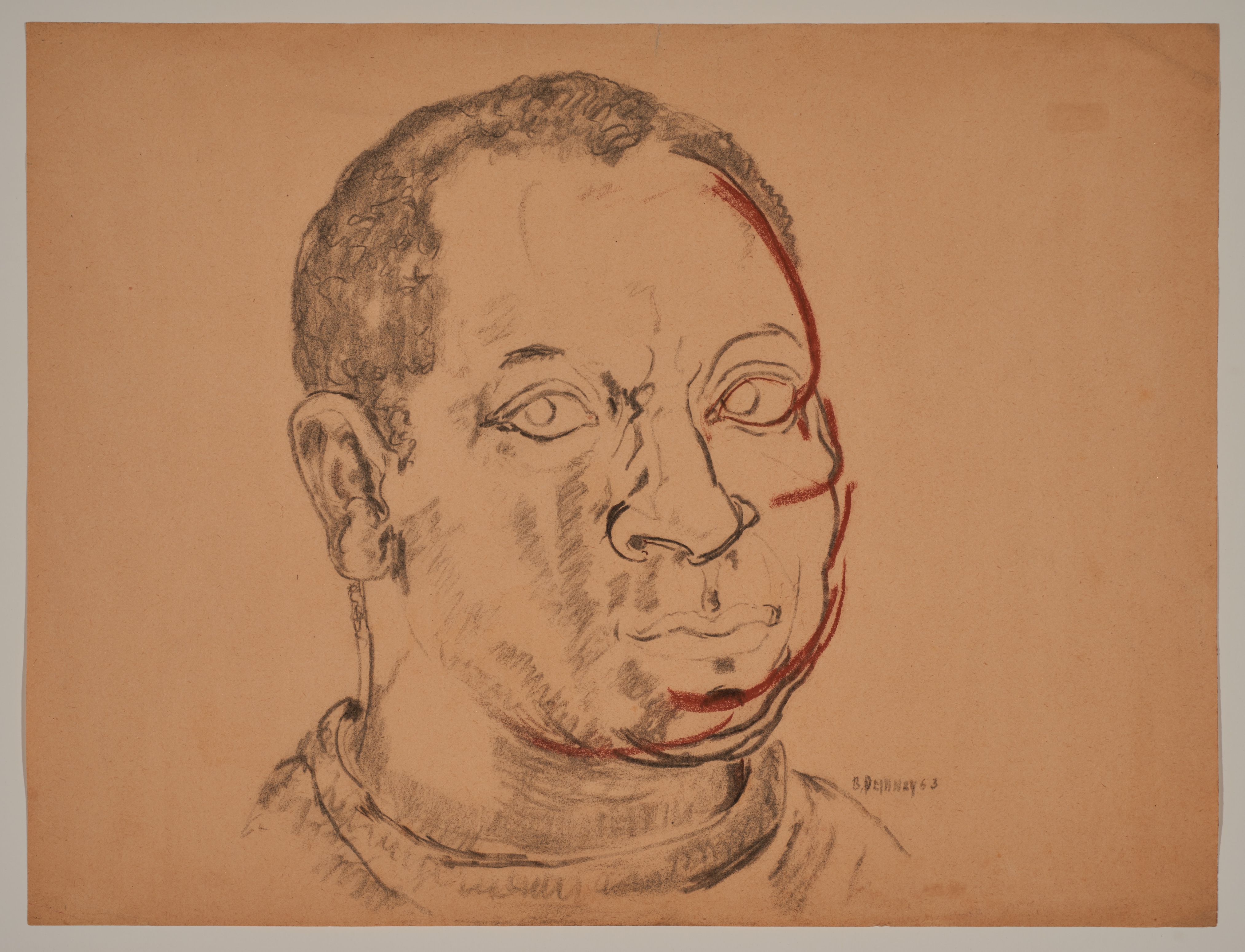 Beauford Delaney, Self Portrait (1963). Photo: Courtesy of the Knoxville Museum of Art