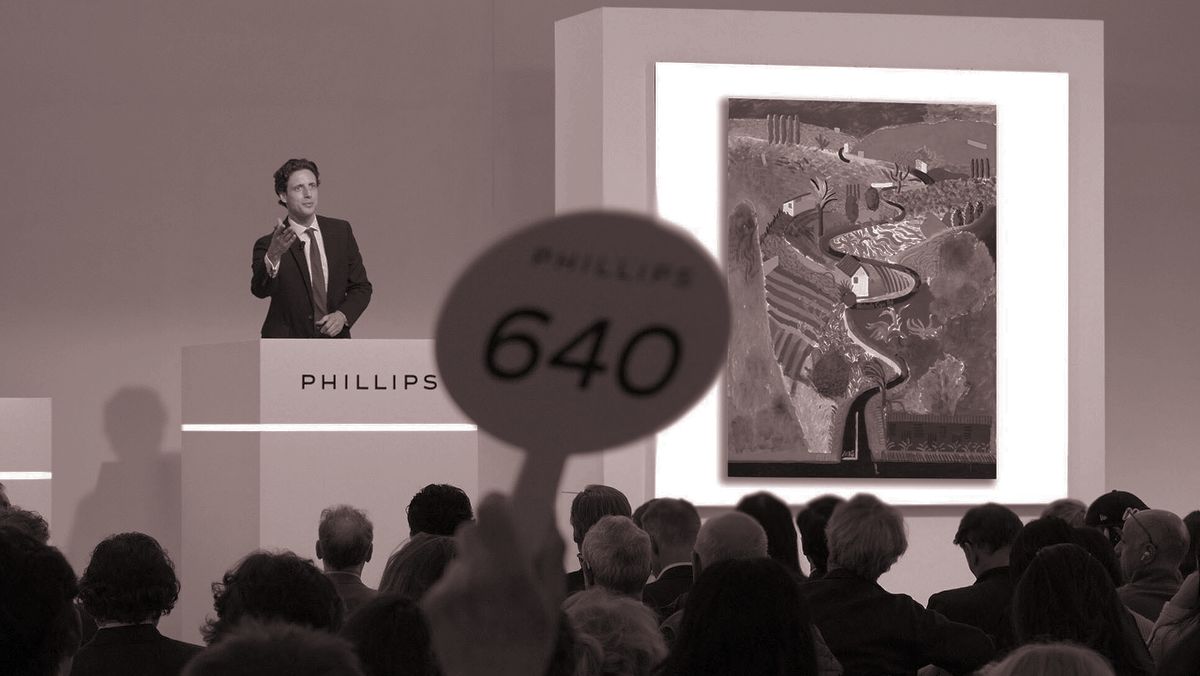 Phillips’
Auction Switcheroo