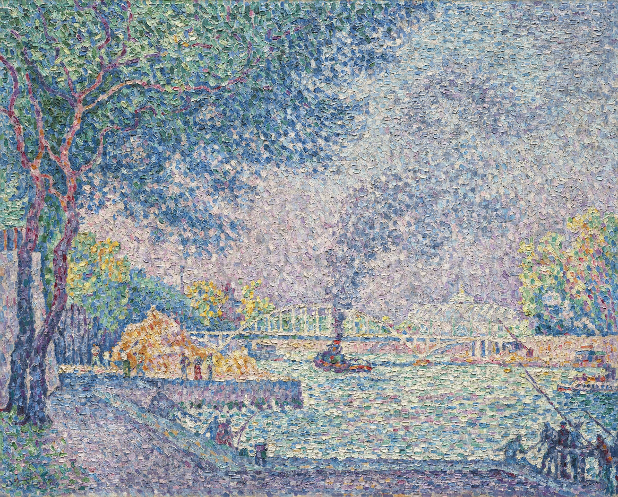 Paul Signac, La Passerelle Debilly (1903). Photo: Anna Buklovska/Christie’s Images Ltd.