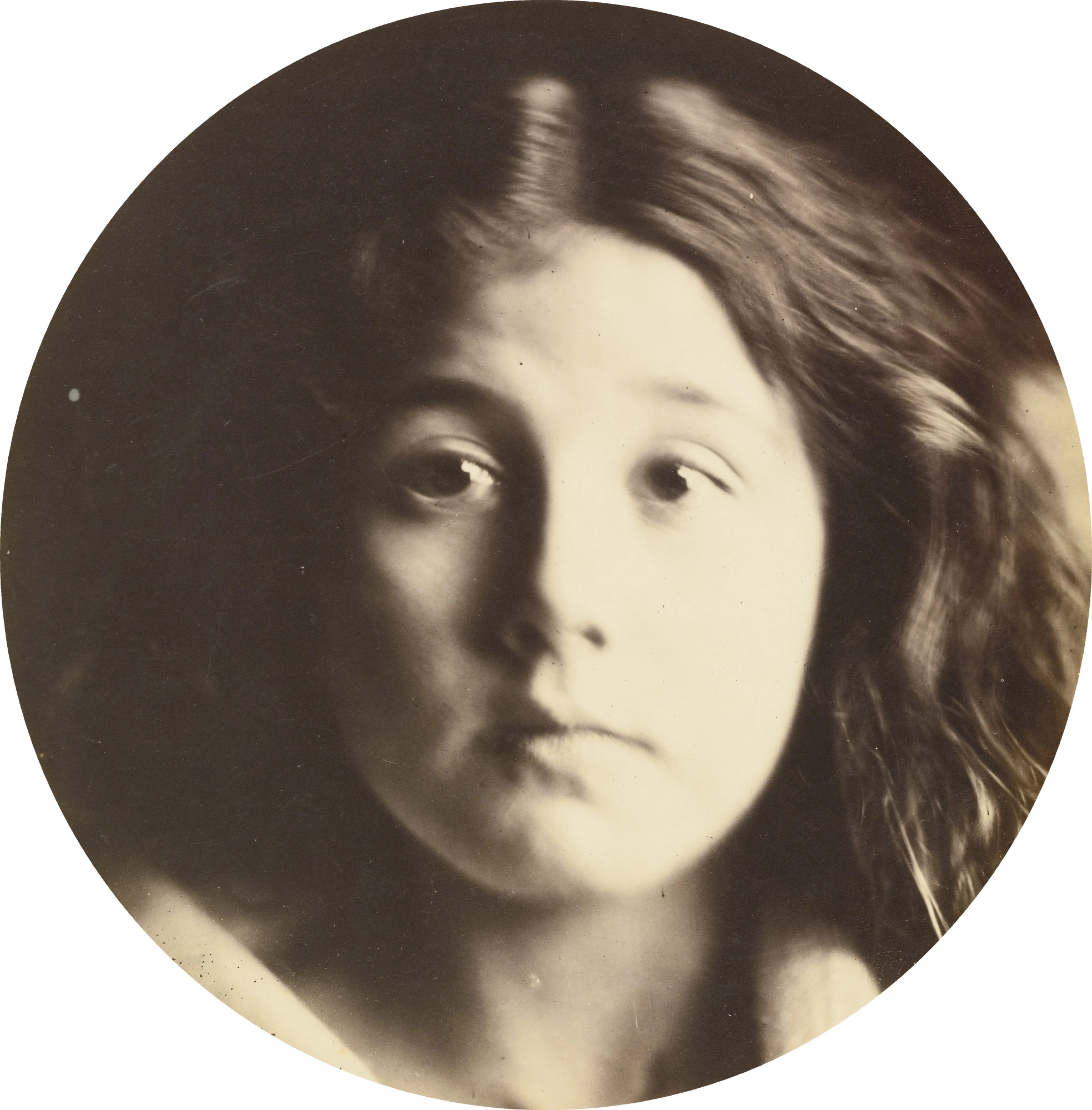 Julia Margaret Cameron, ‘No. 5 of series of Twelve Lifesize Heads’ (Kate Keown), 1866. Photo: Courtesy of Sotheby’s