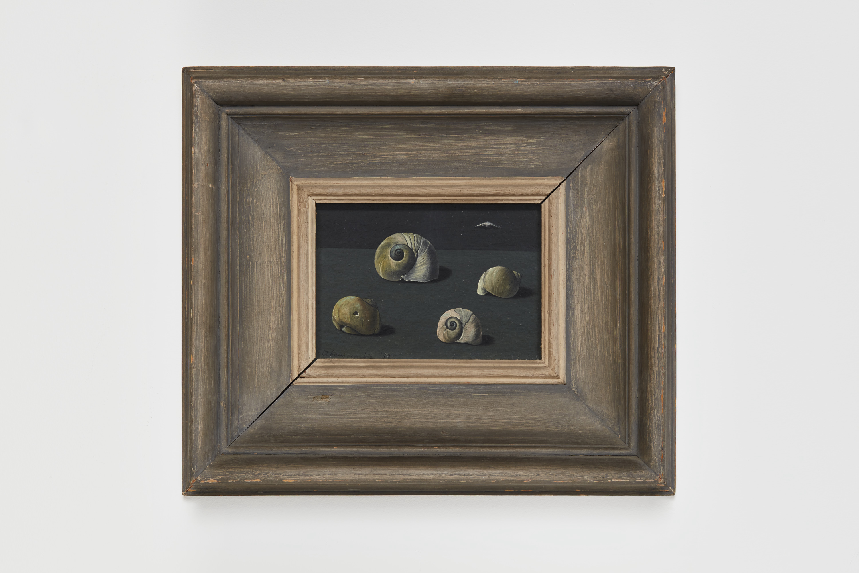 Gertrude Abercrombie, Four Shells (1952). Photo: Courtesy of Ortuzar Projects/Colby College Museum of Art