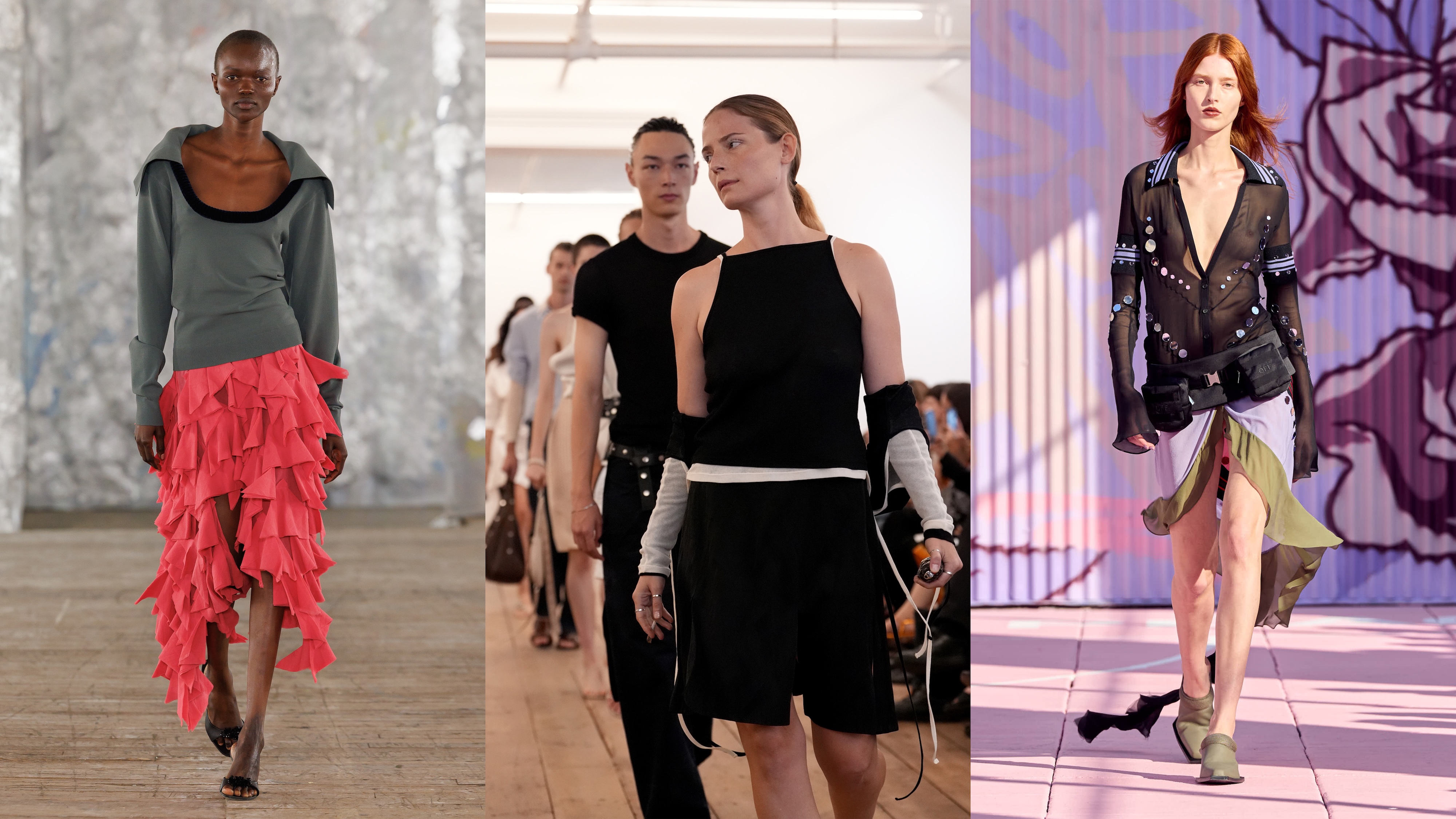 eckhaus diotima off white nyfw