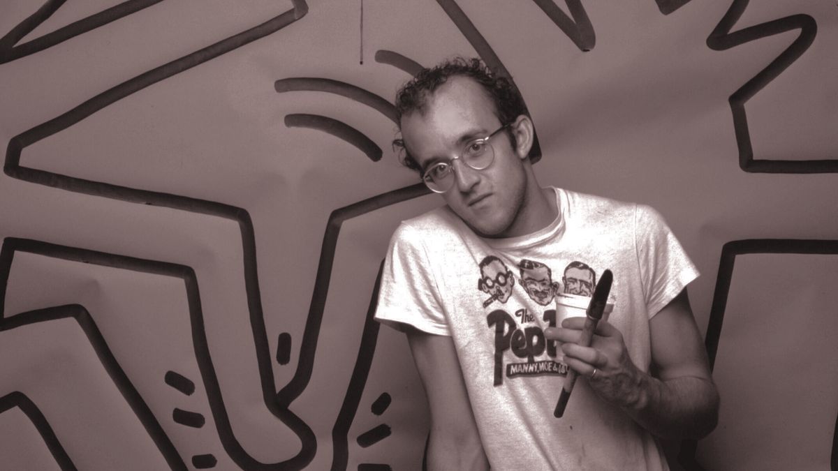 Keith Haring Prepares for the
Basquiat Treatment
