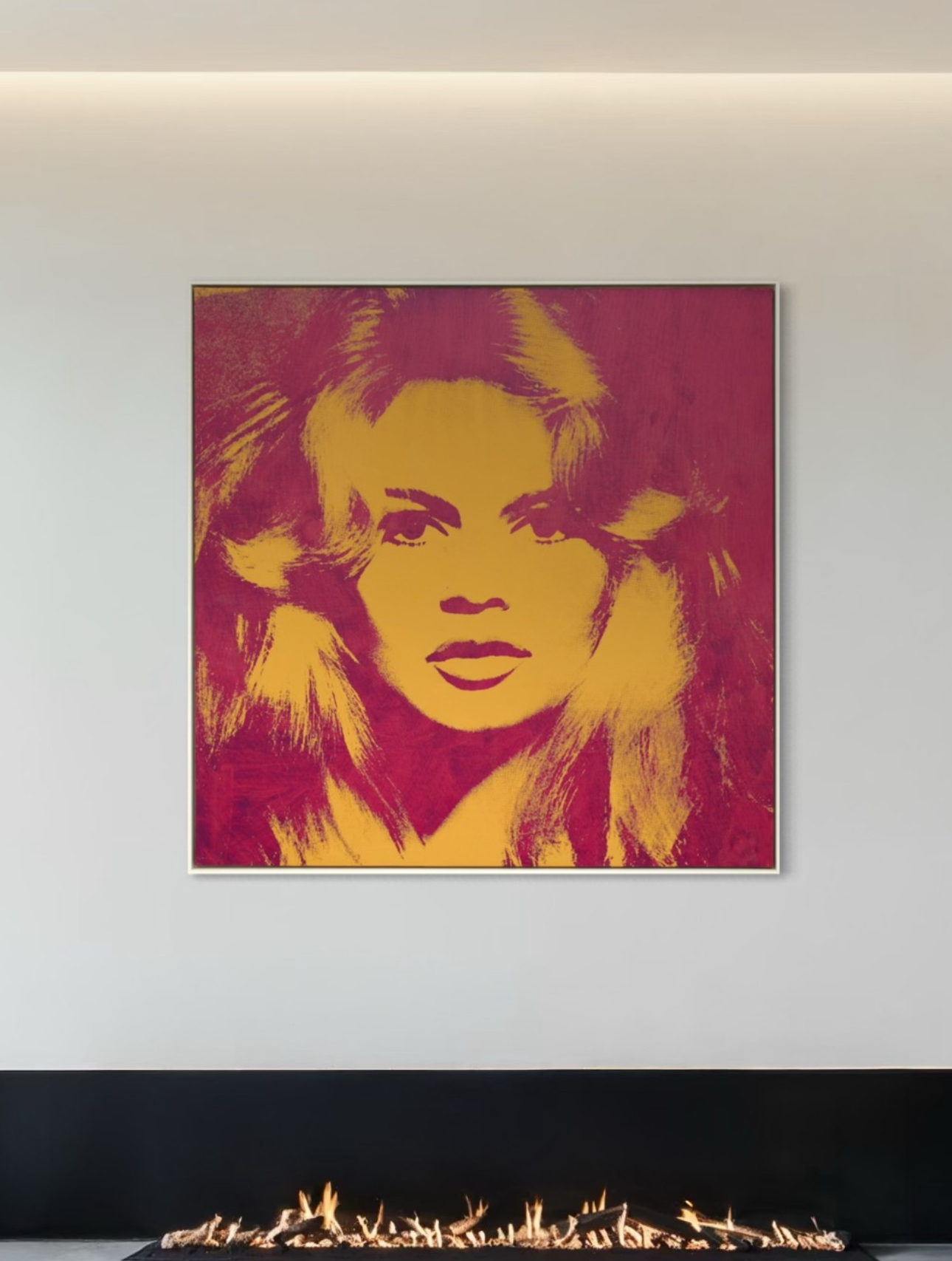 Andy Warhol, Brigitte Bardot (1974). Photo:
Courtesy of Fair Warning