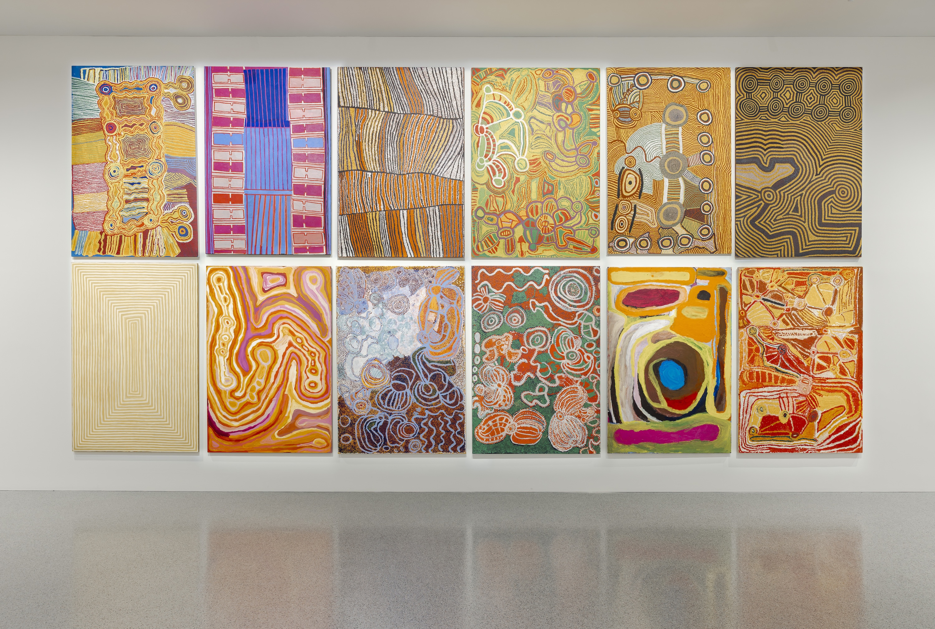 The Stars We Do Not See: Australian Indigenous Art at the National Gallery of Art, Washington. Photo: Courtesy of the National Gallery of Art