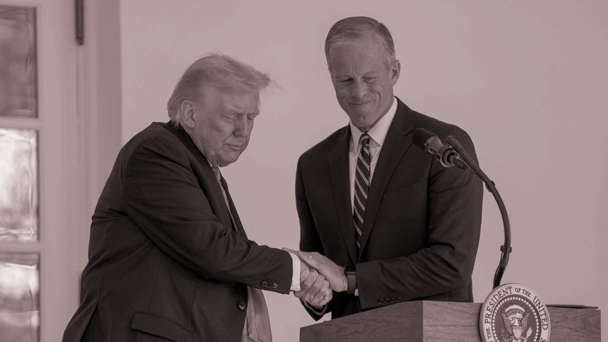 Thune’s Trump Tightrope