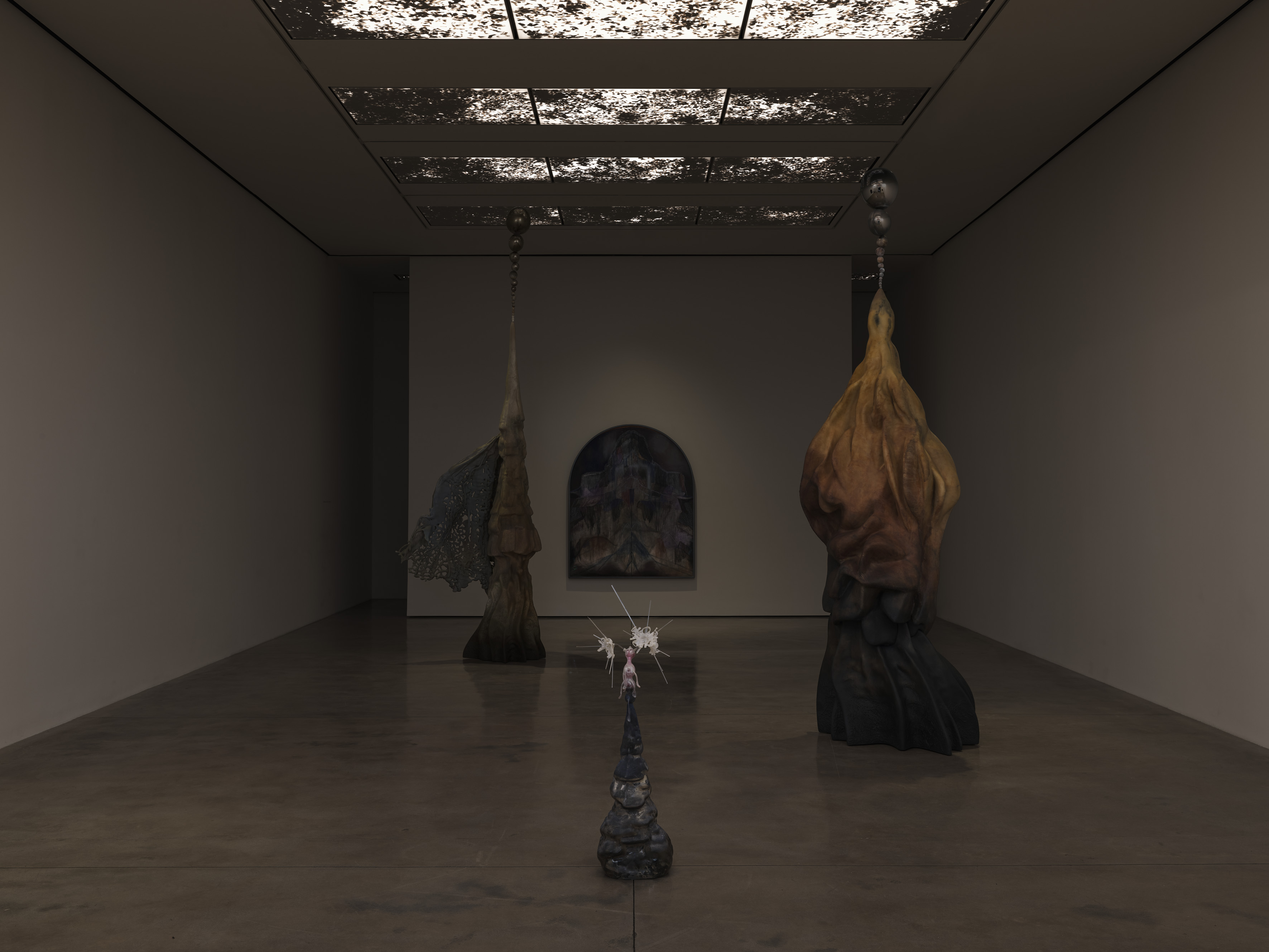 Marguerite Humeau, scintille at White Cube, New York. Photo: Frankie Tyska/Courtesy of White Cube