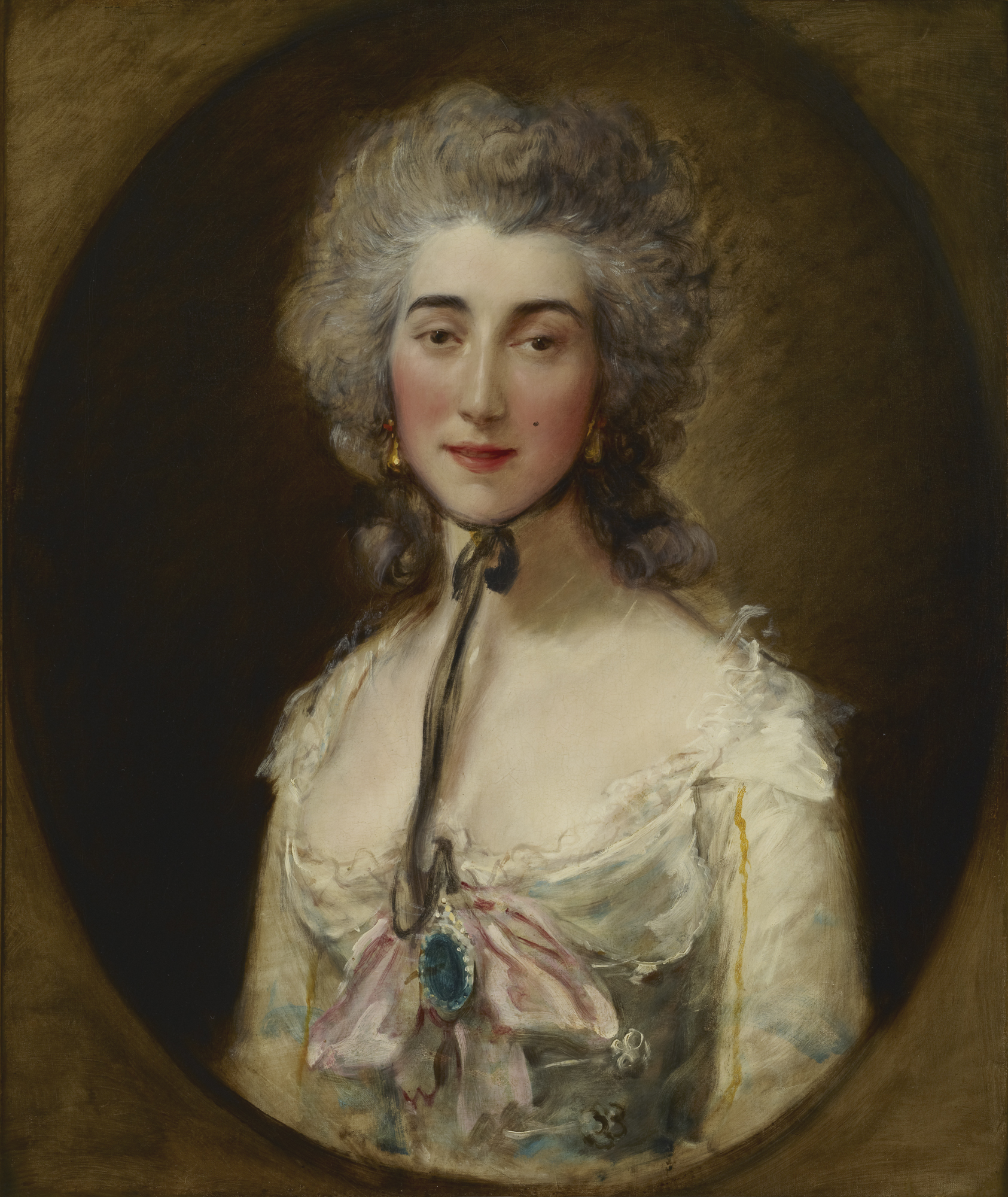 Thomas Gainsborough, Grace Dalrymple Elliott (1782). Photo: Michael Bodycomb