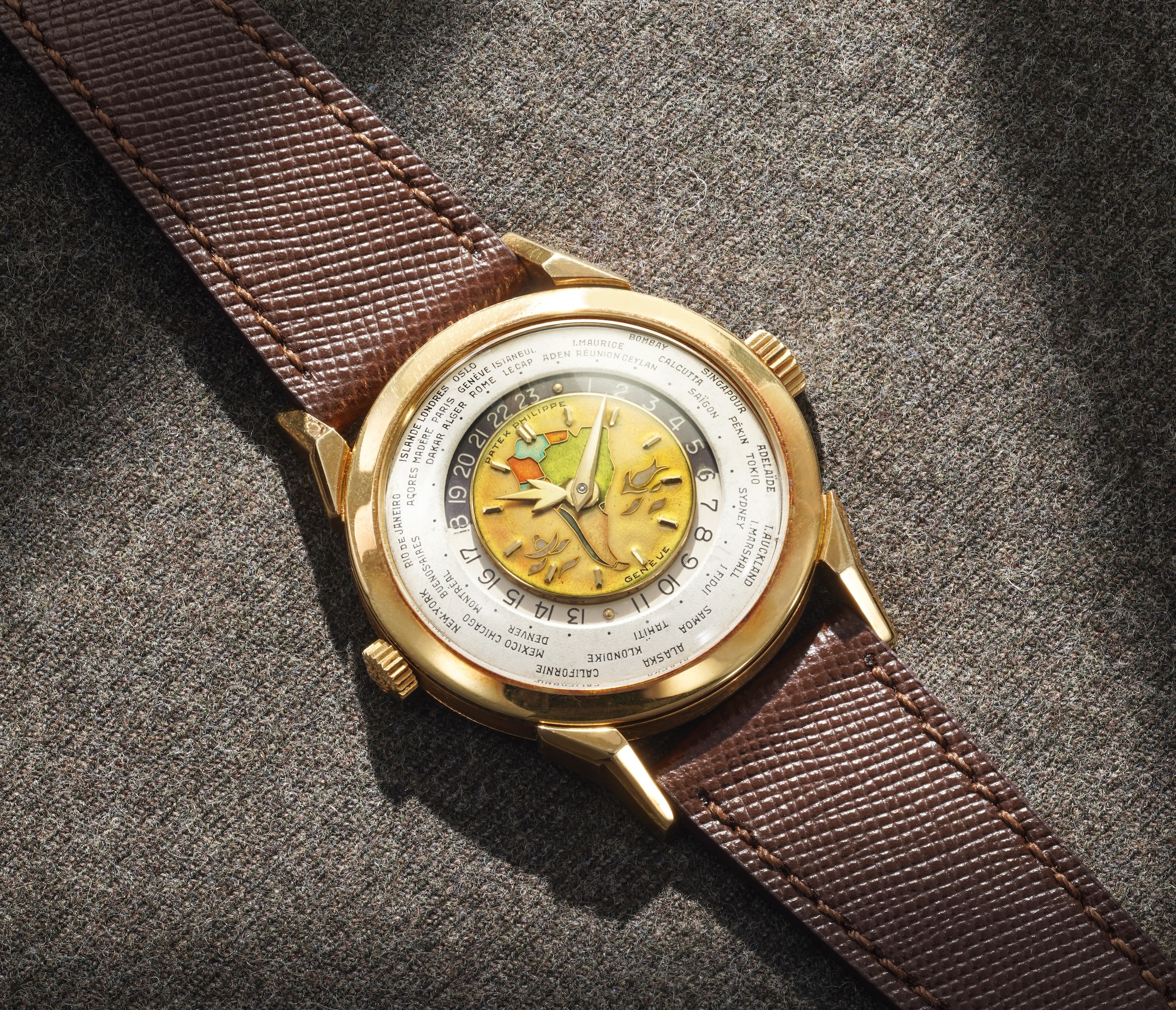 Patek Philippe World
Time Ref. 2523 (Circa 1953)