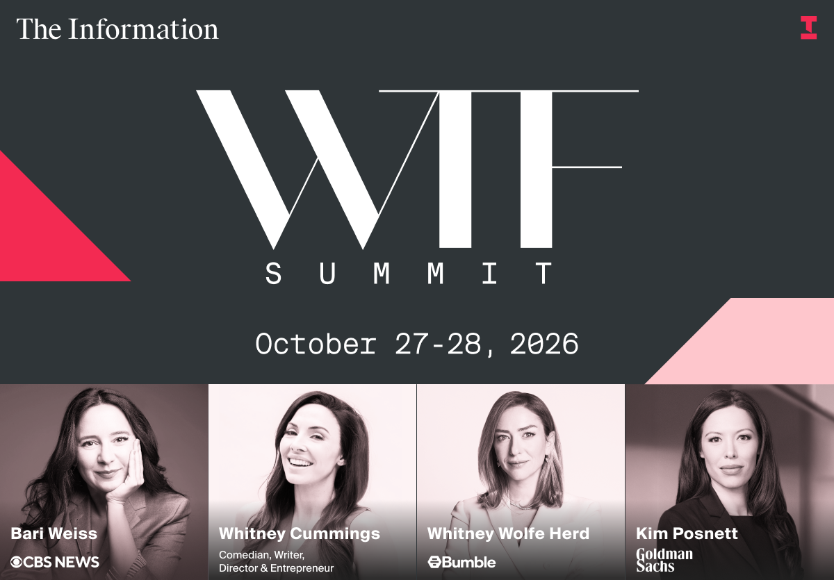 WTF Summit October 27-28, 2026