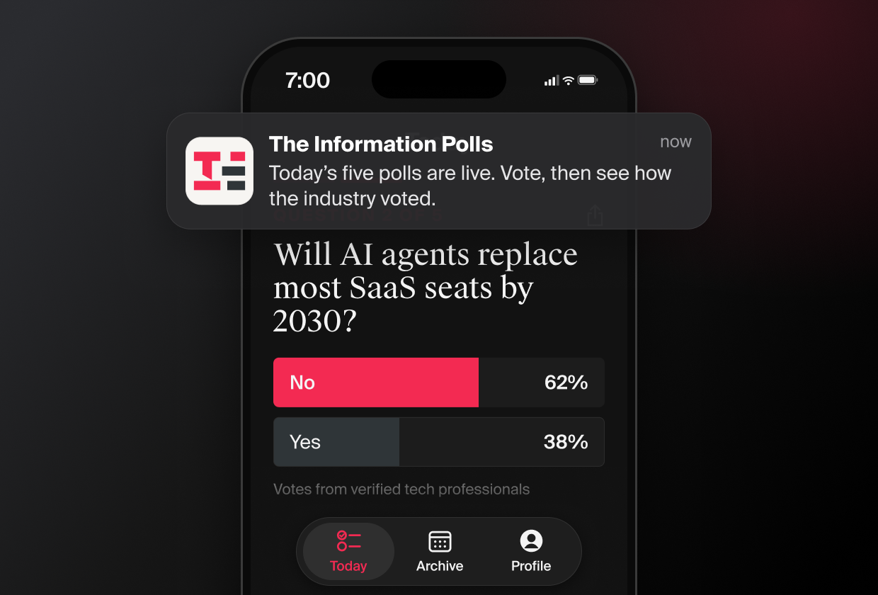 The Information Polls app