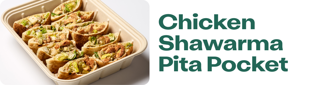 Chicken Shawarma Pita Pocket