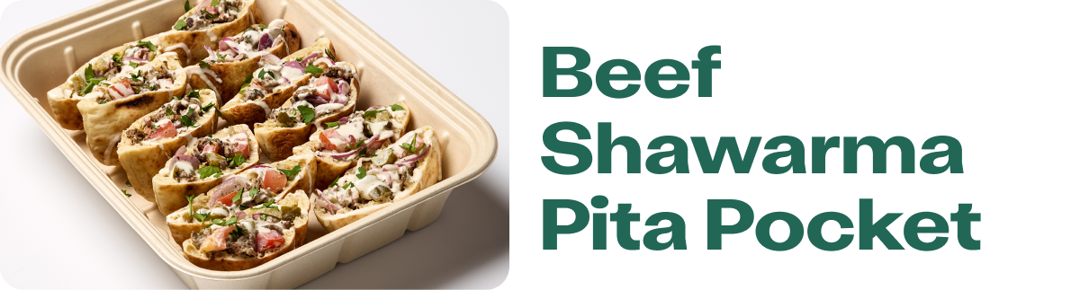 Beef Shawarma Pita Pocket