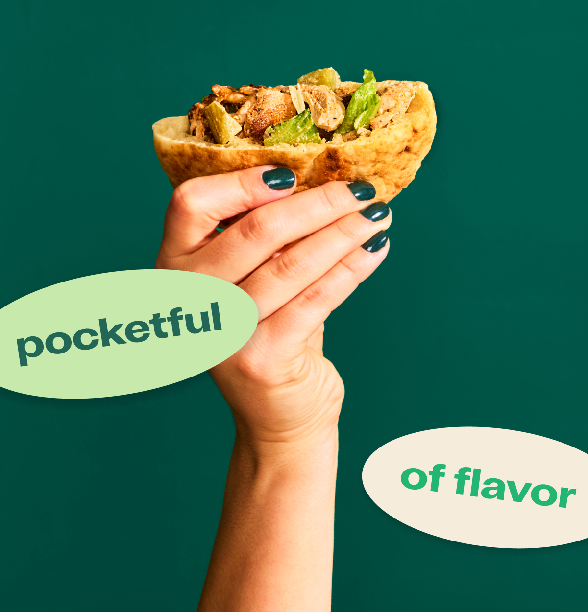 Pocketful of flavor