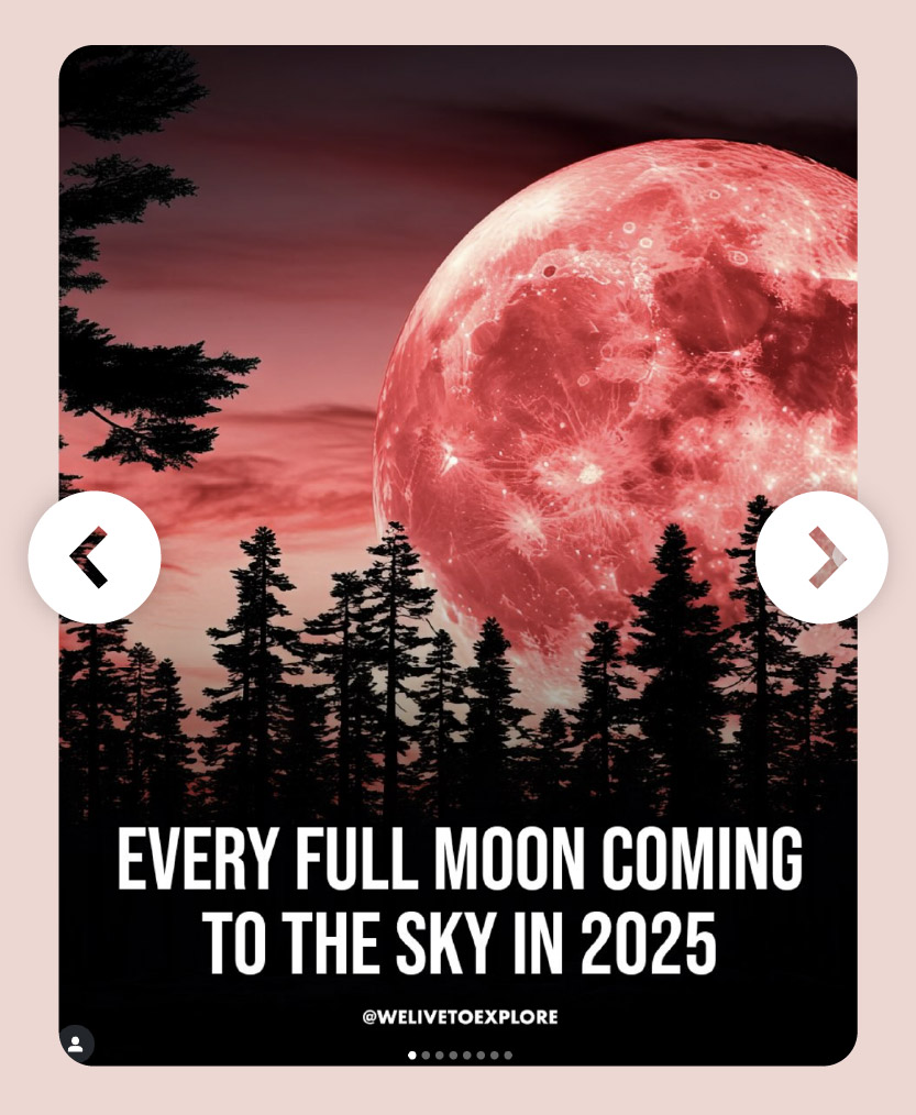 2025 Full Moons