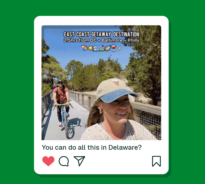 You can do all this in Delaware?
