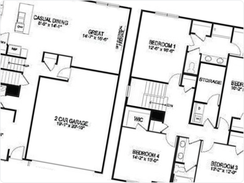 The Goshen floorplan