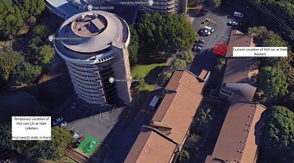 Photo of the Hui Station at Hale Noelani: University of Hawaii