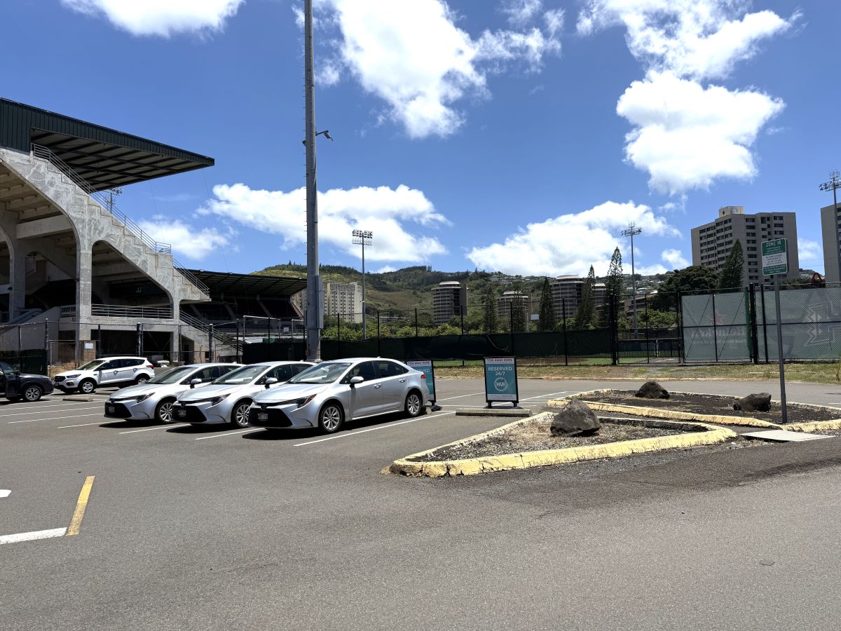 Photo of the Hui Station at University of Hawaii: Zone 18 (Next to Les Murakami Stadium) - Temporary