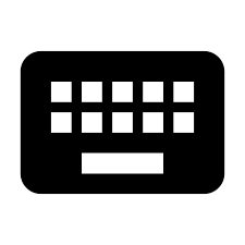 Android keyboard icon