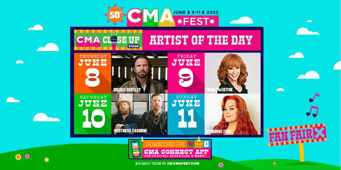 CMA Fest Artist of the Day