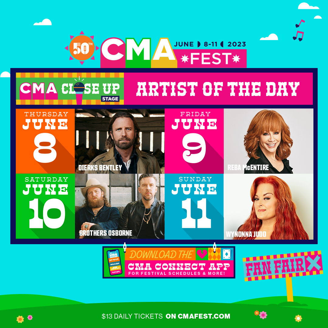 CMA Fest Artist of the Day