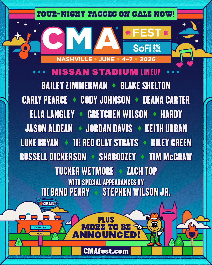 CMA Fest Nissan Stadium Lineup