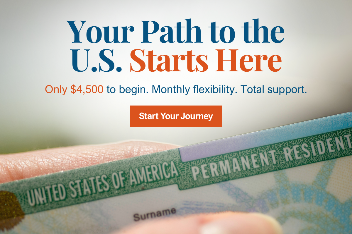 Only $4,500 to Begin Your Green Card Journey with BDV